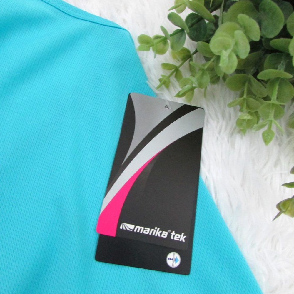 Marika Tek Mesh Cutout Racerback Active Tank Top - Picture 14 of 16